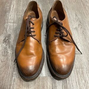 Men's Brown Leather Dress Shoes
